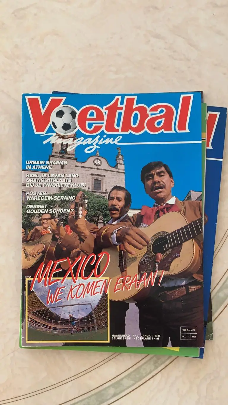 Foot Бельгия - Варегем 1986