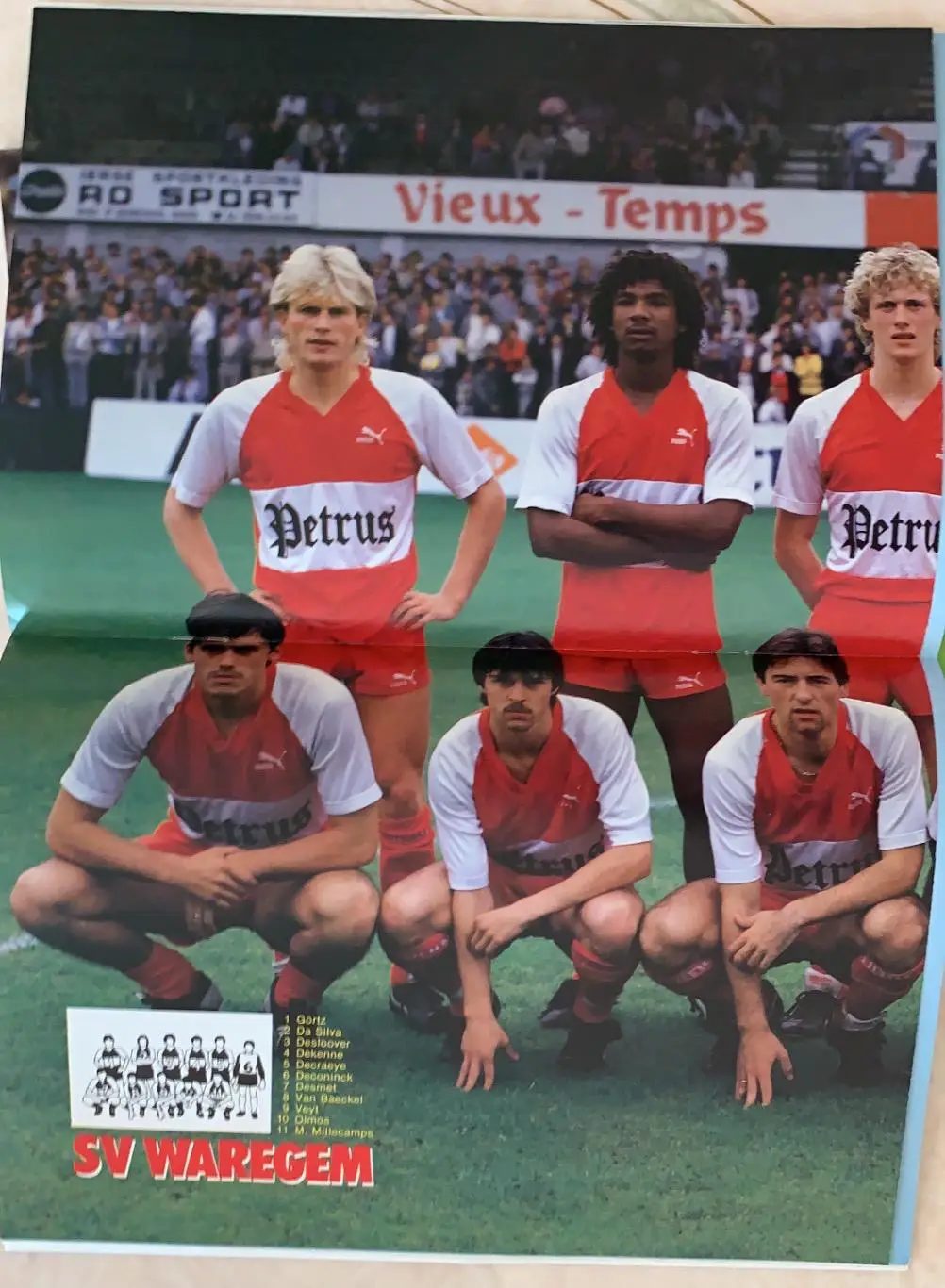 Foot Бельгия - Варегем 1986 1