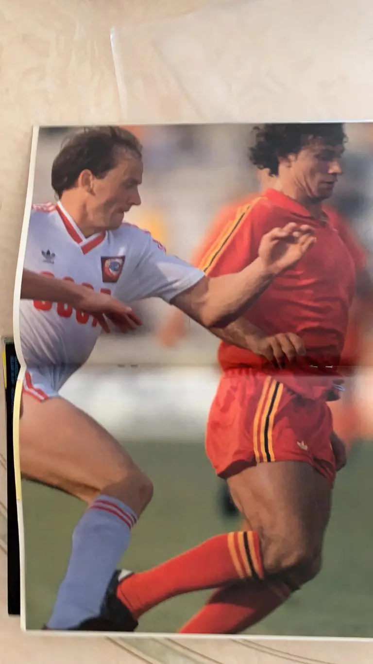 Foot Бельгия - Беланов 1986