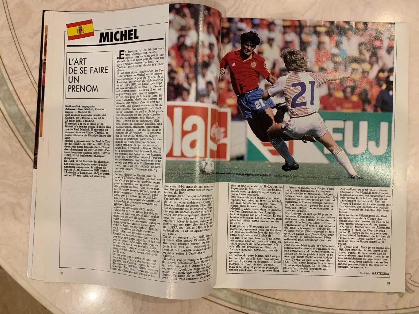 Foot Бельгия - чемпионат Европы 1988 3