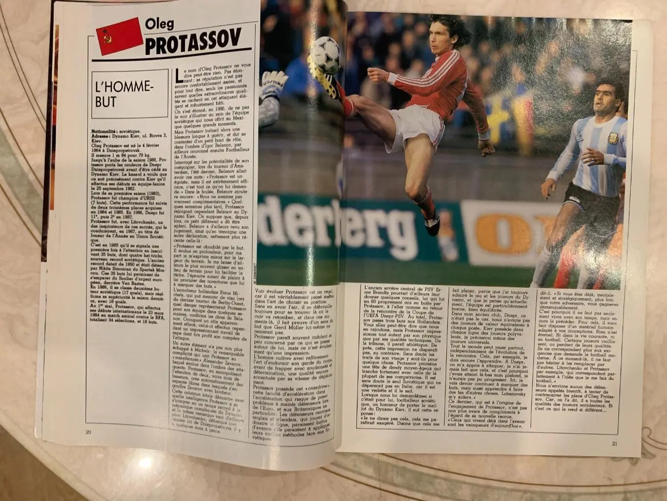 Foot Бельгия - чемпионат Европы 1988 4