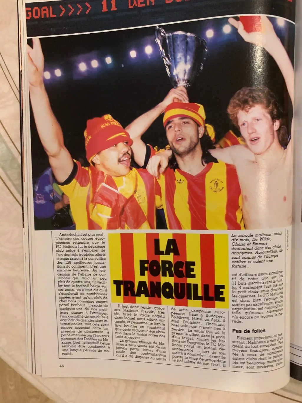 Foot Бельгия - чемпионат Европы 1988 5