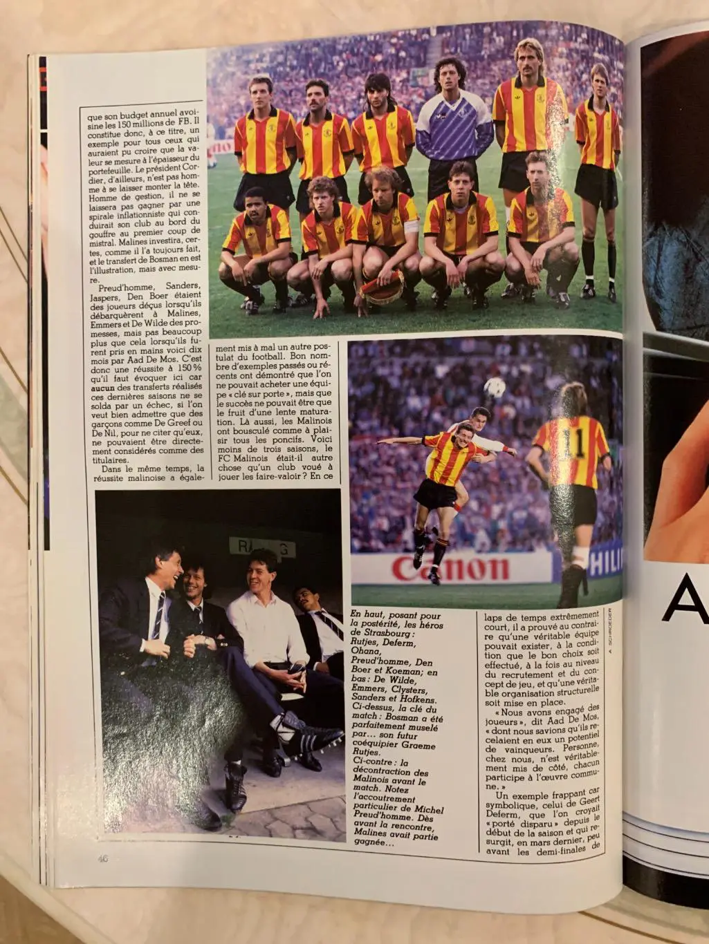 Foot Бельгия - чемпионат Европы 1988 6