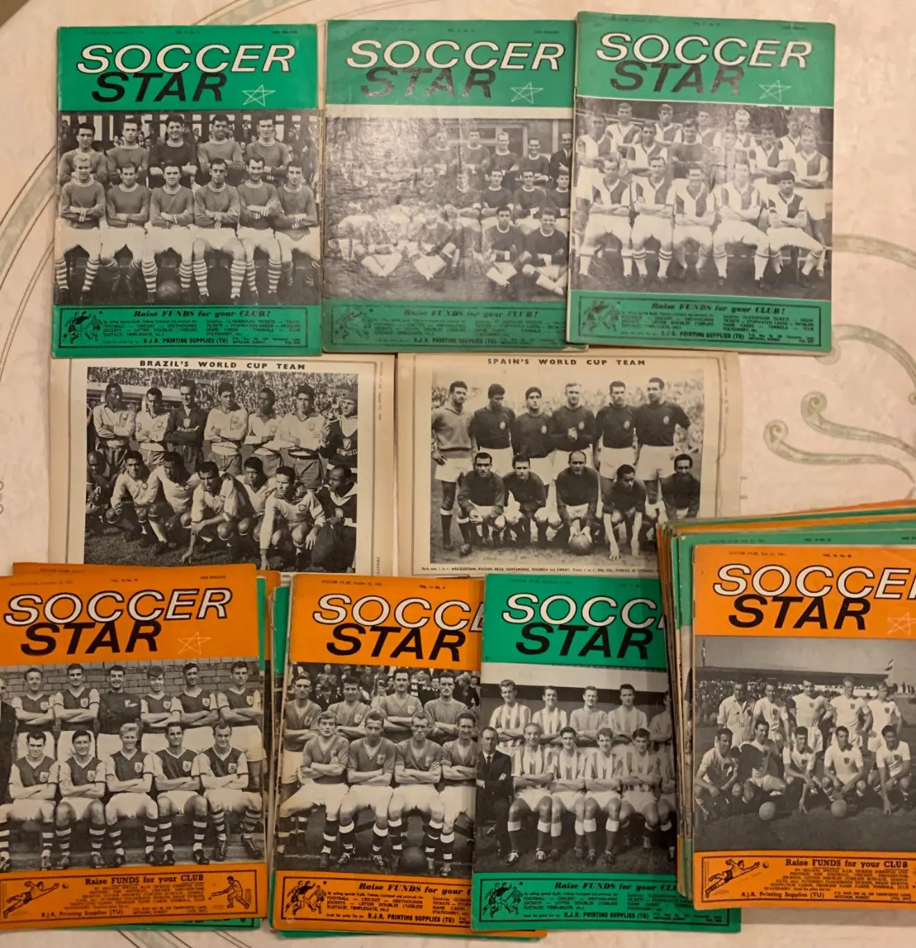 Soccer star 1958,59,60,61,62 63,64,65,66 6