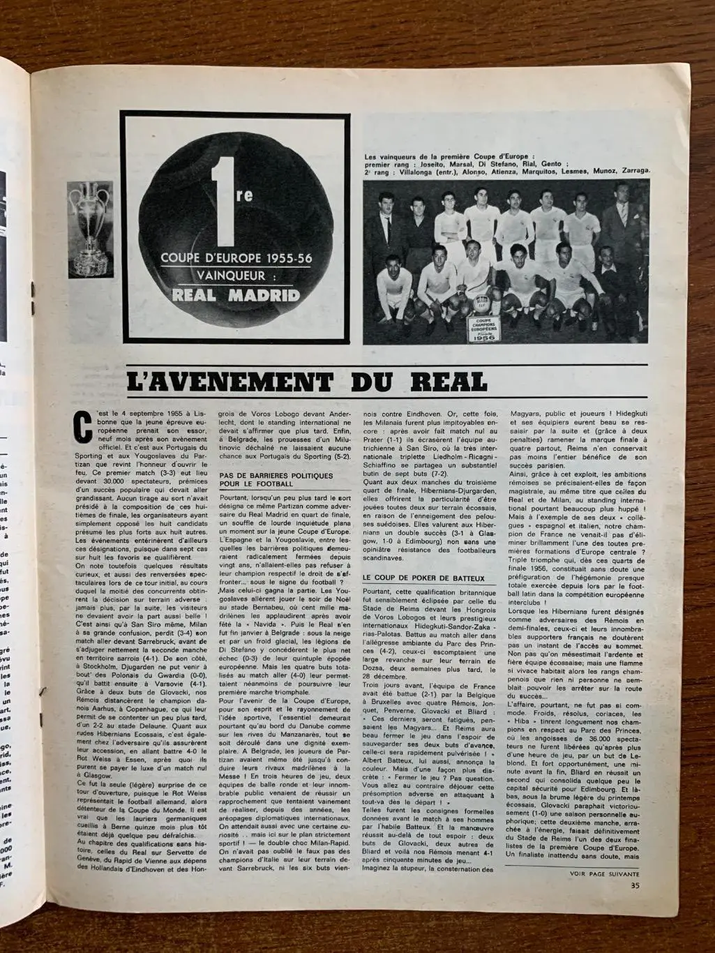 Football magazine-10 кубков чемпионов! Реал-бенфика 1