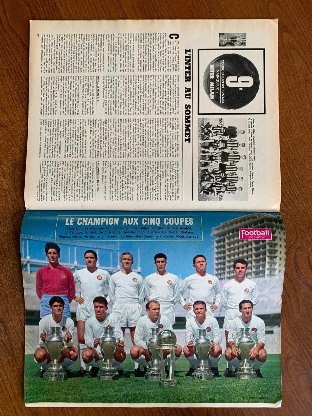 Football magazine-10 кубков чемпионов! Реал-бенфика 2