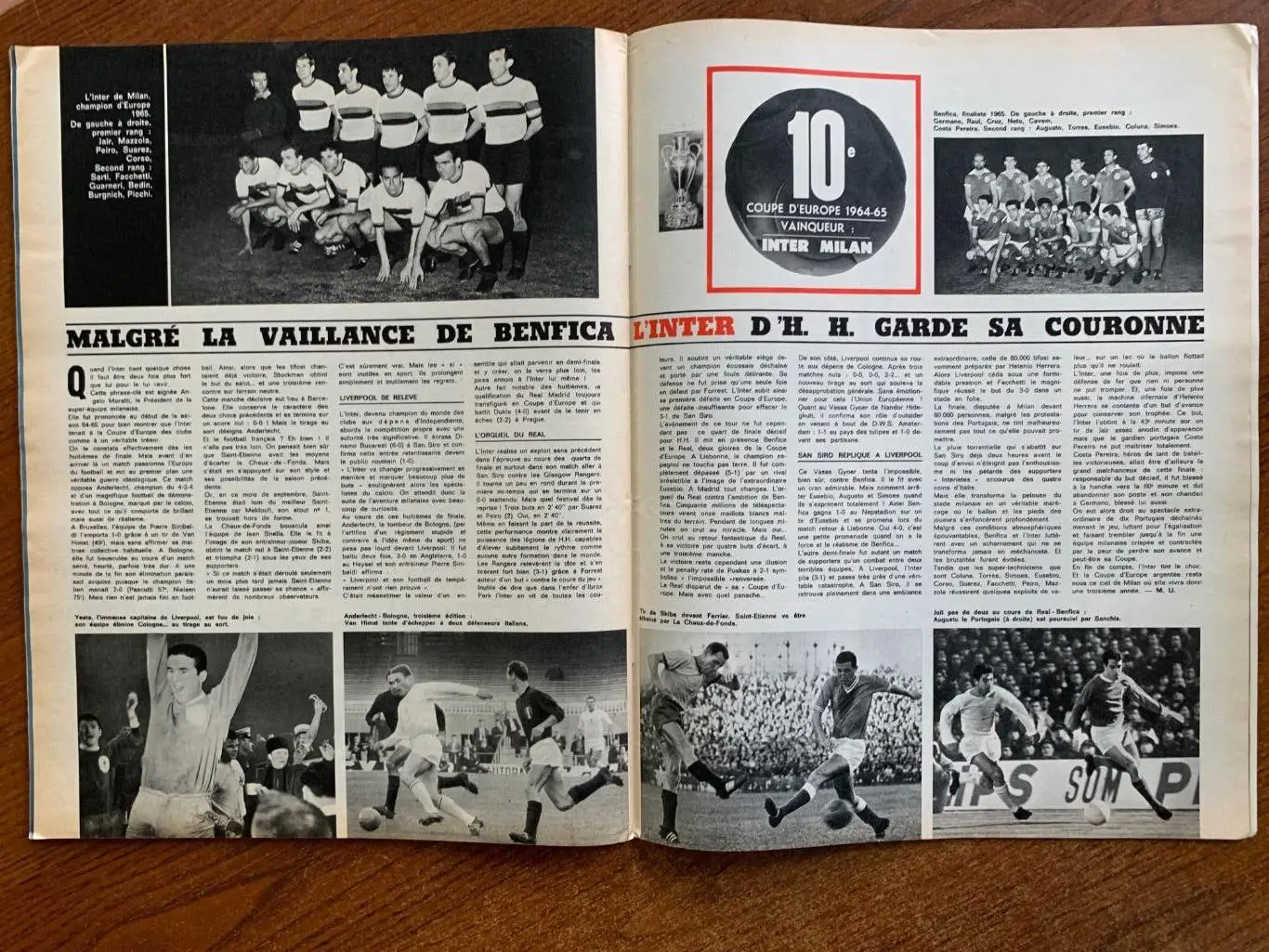 Football magazine-10 кубков чемпионов! Реал-бенфика 5