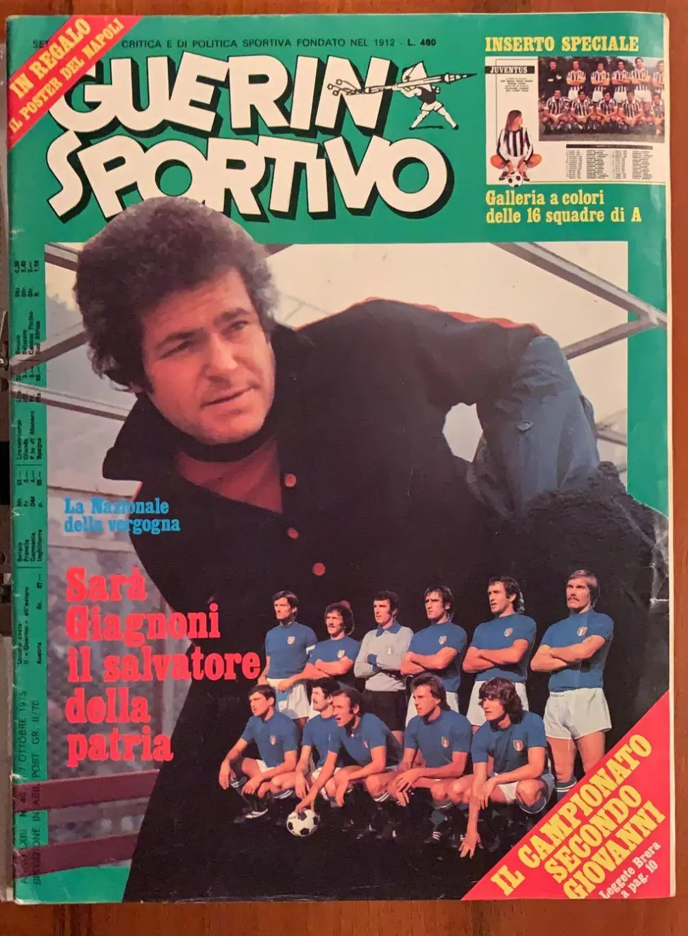 Calcio Italia Guerin Sportivo 1975-2000!