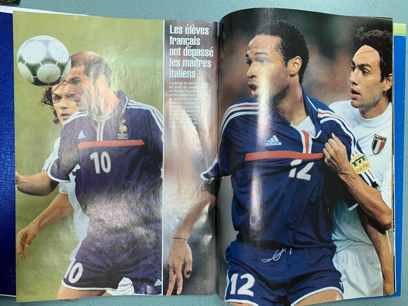 Bleu blank foot-Франция чемпионат Европы 2000 3