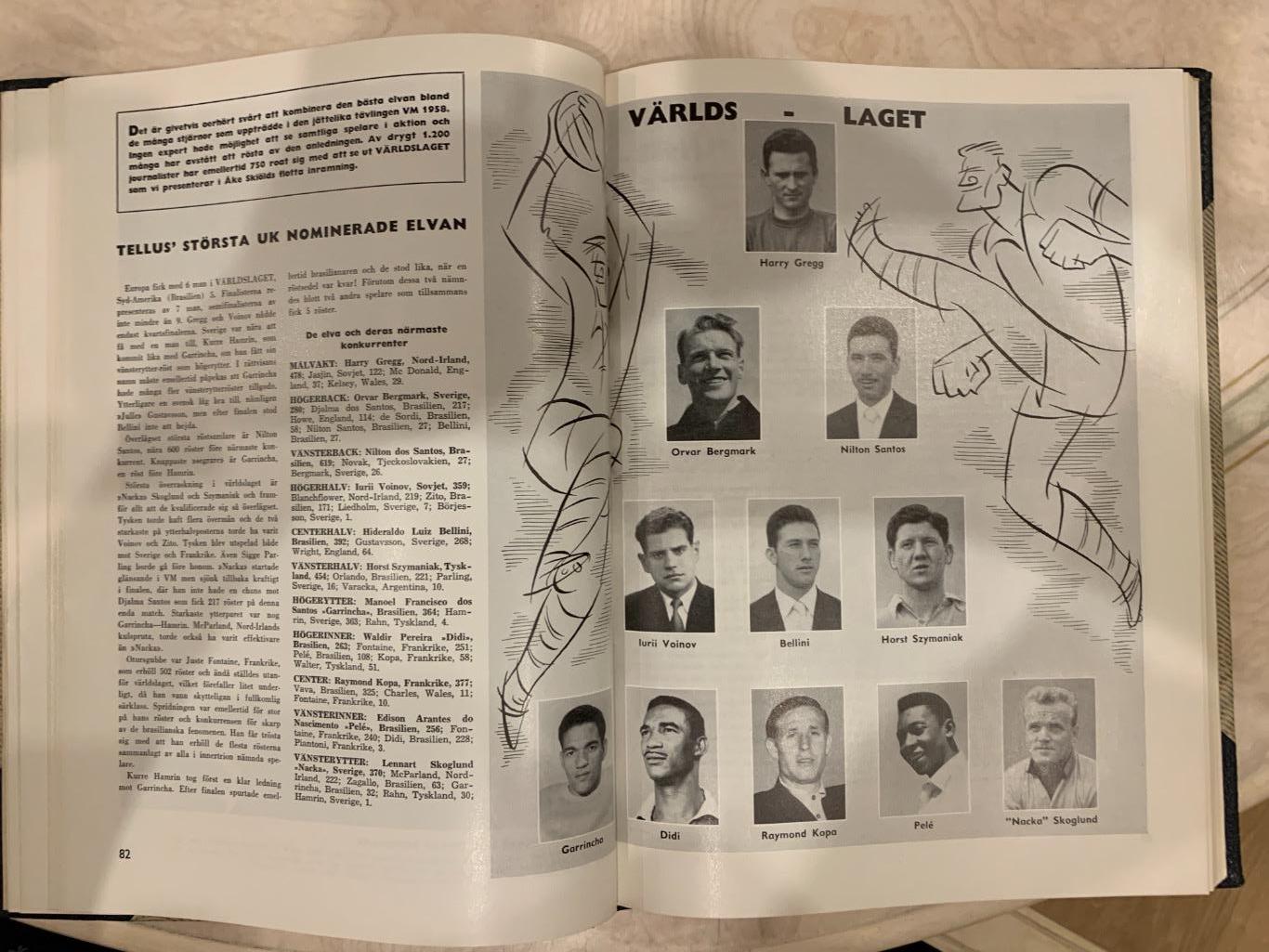 Чемпионат мира 1958 Швеция 5