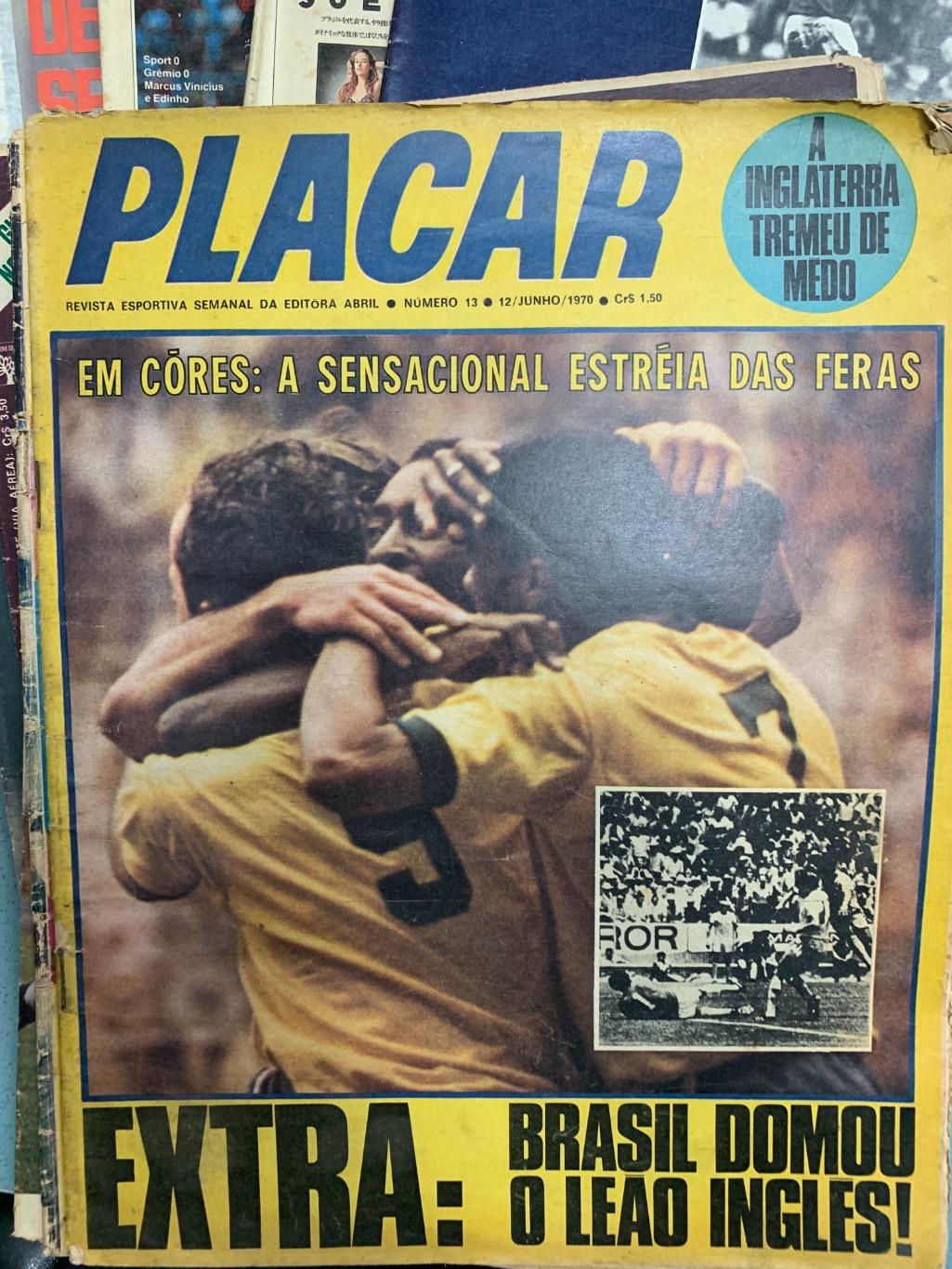 Placar чемпионат мира 1970