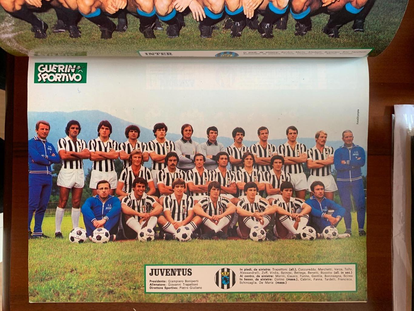 Guerin Sportivo Calcio 1977/78-представление участников чемпионата Италии! 1