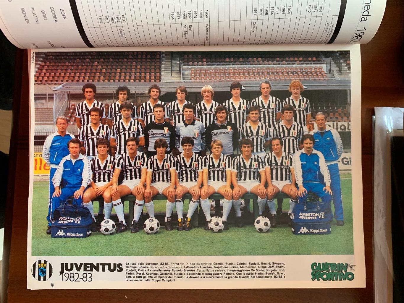 Guerin Sportivo Calcio 1982-83-представление участников чемпионата Италии! 1