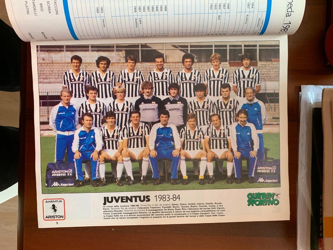 Guerin Sportivo Calcio 1983/84-представление участников чемпионата Италии! 1