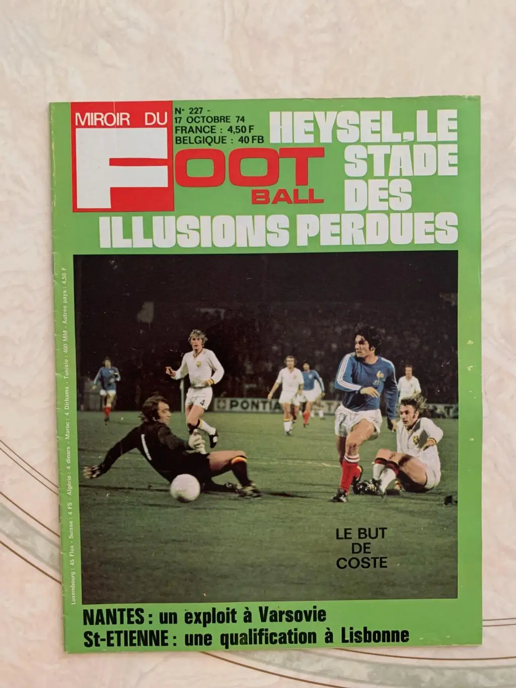 Mirroir Foot 227-17/10-74 Барселона