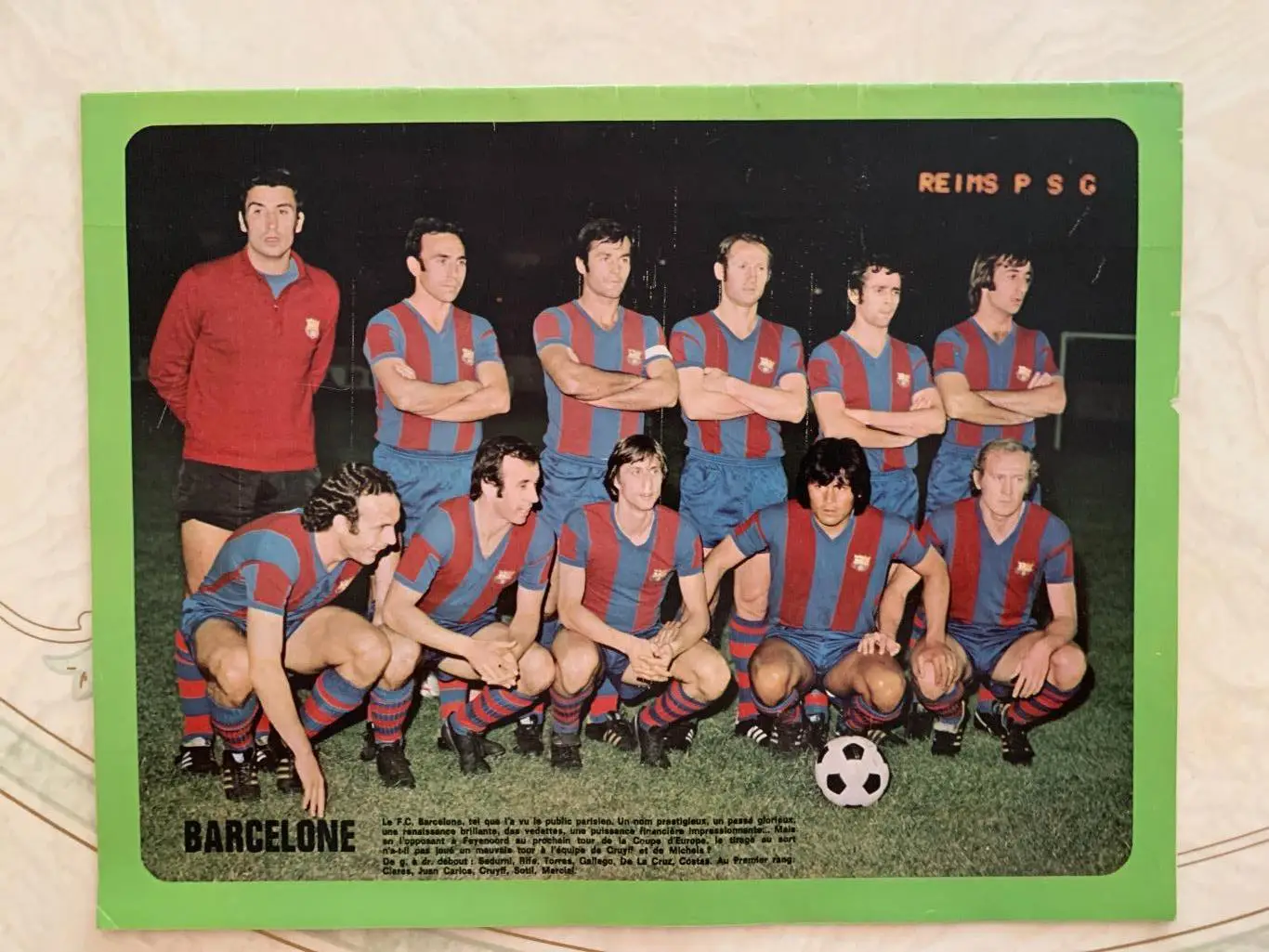 Mirroir Foot 227-17/10-74 Барселона 1