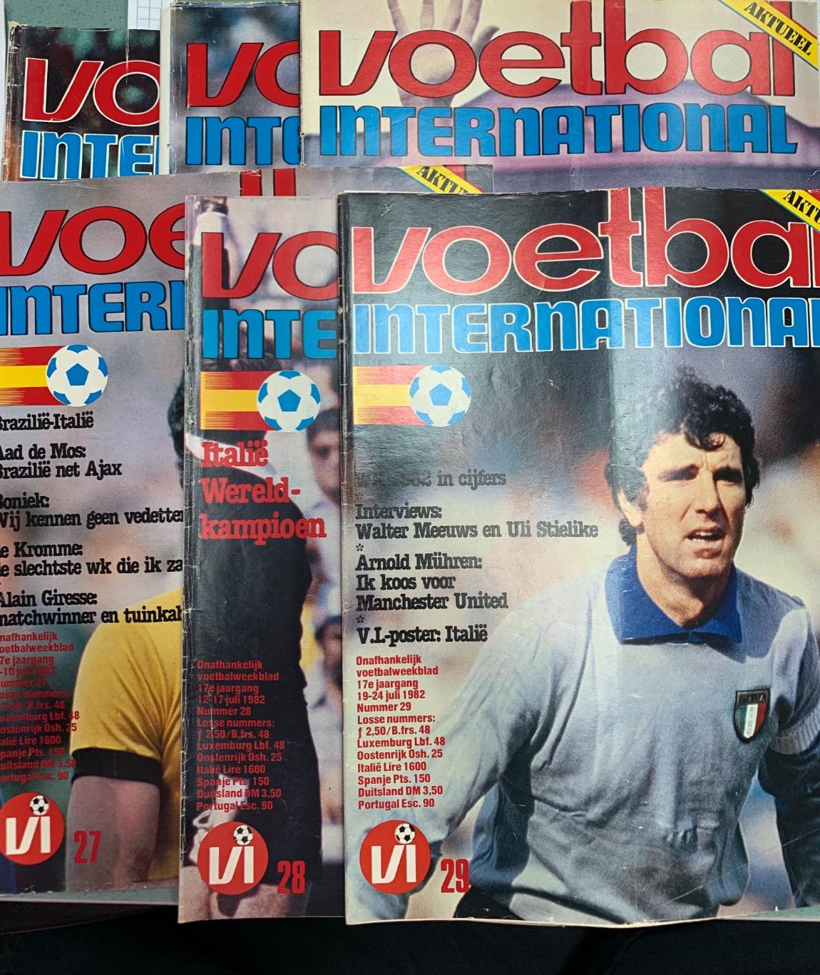 Voetbal international 1982 чемпионат мира! 7