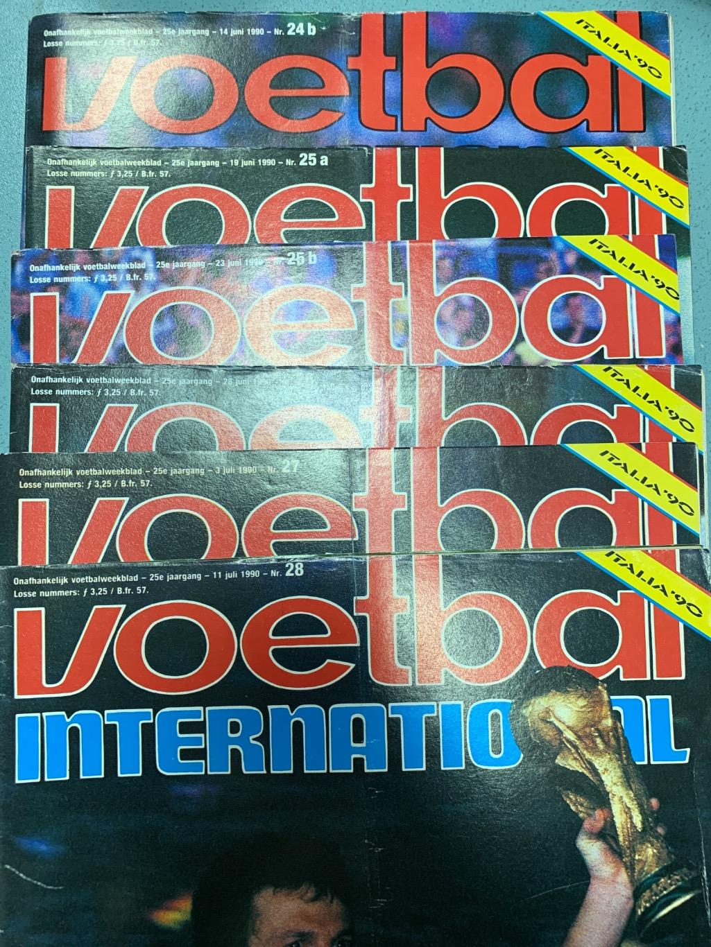 Voetbal international 1990 чемпионат мира!!!редкость!