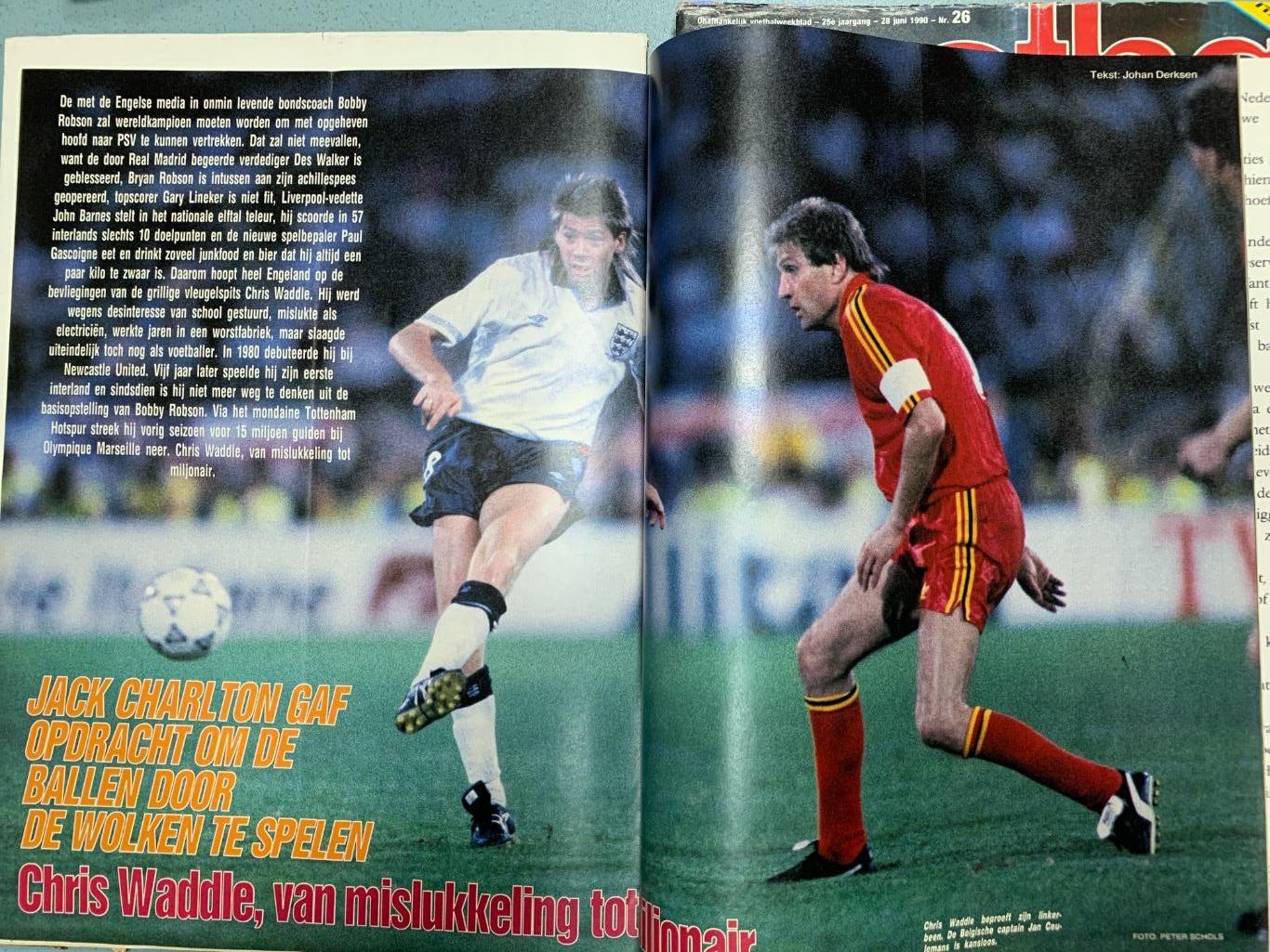 Voetbal international 1990 чемпионат мира!!!редкость! 7