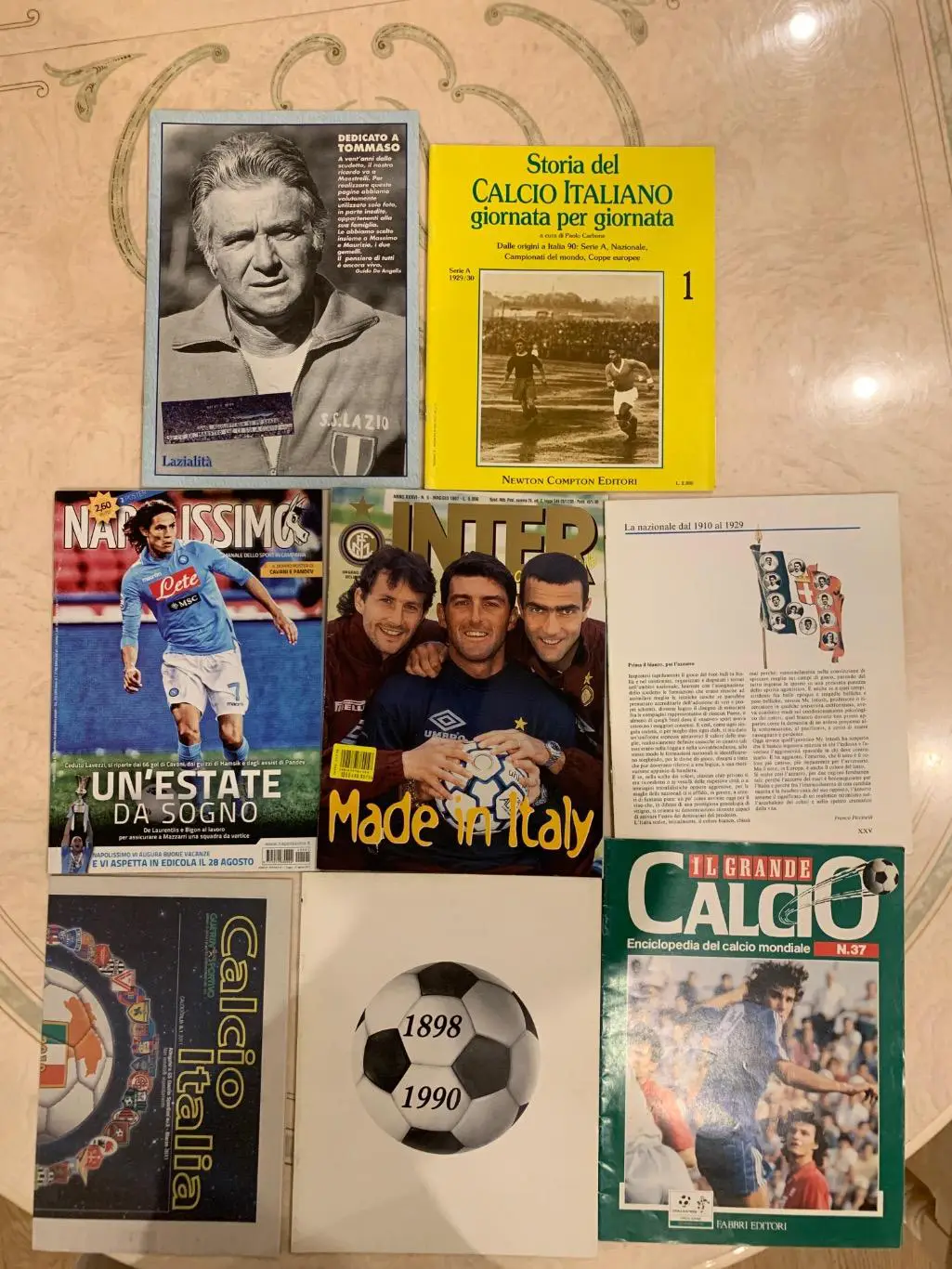 Италия лот журналов