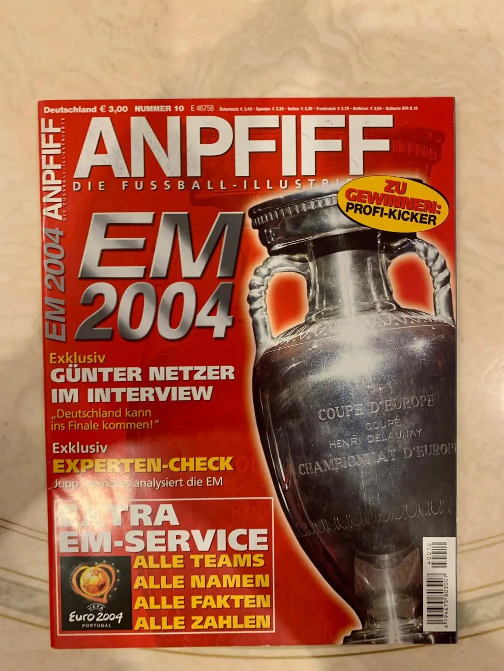 Чемпионат Европы 2004Anpfiff представление!