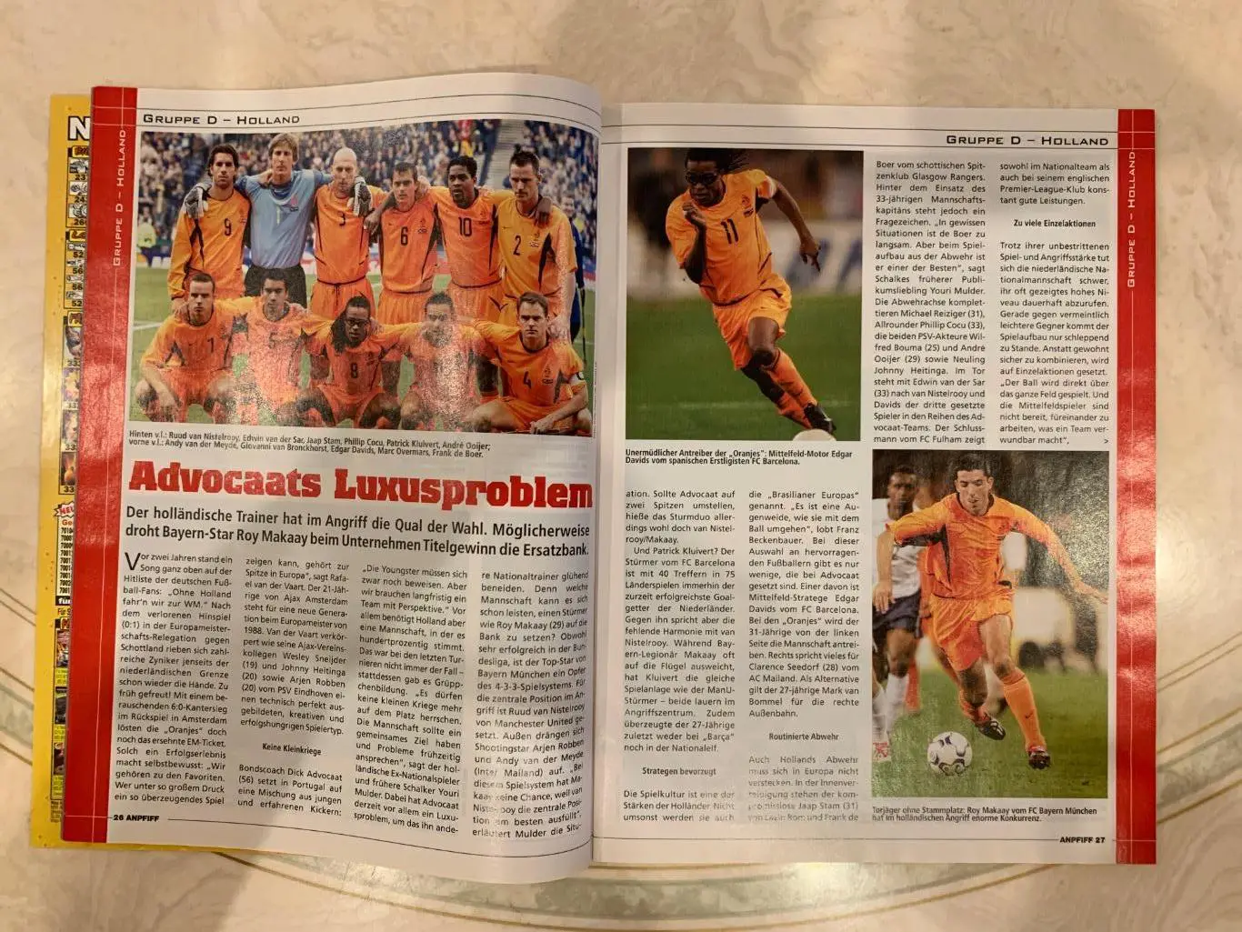 Чемпионат Европы 2004Anpfiff представление! 6