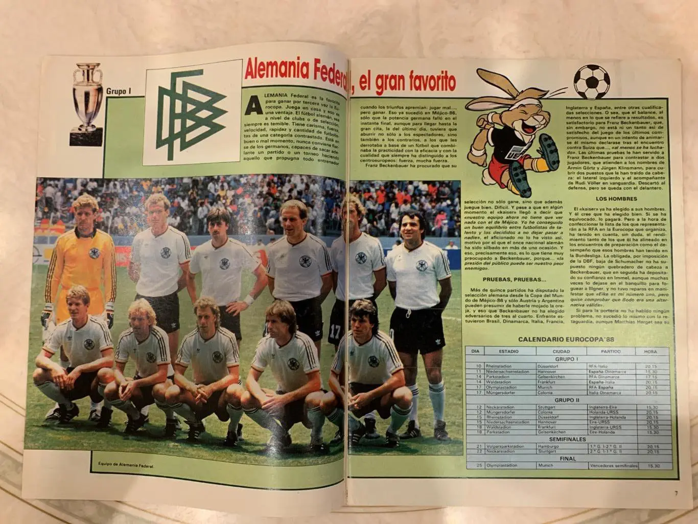 Чемпионат Европы As color 1988 представление ! 1