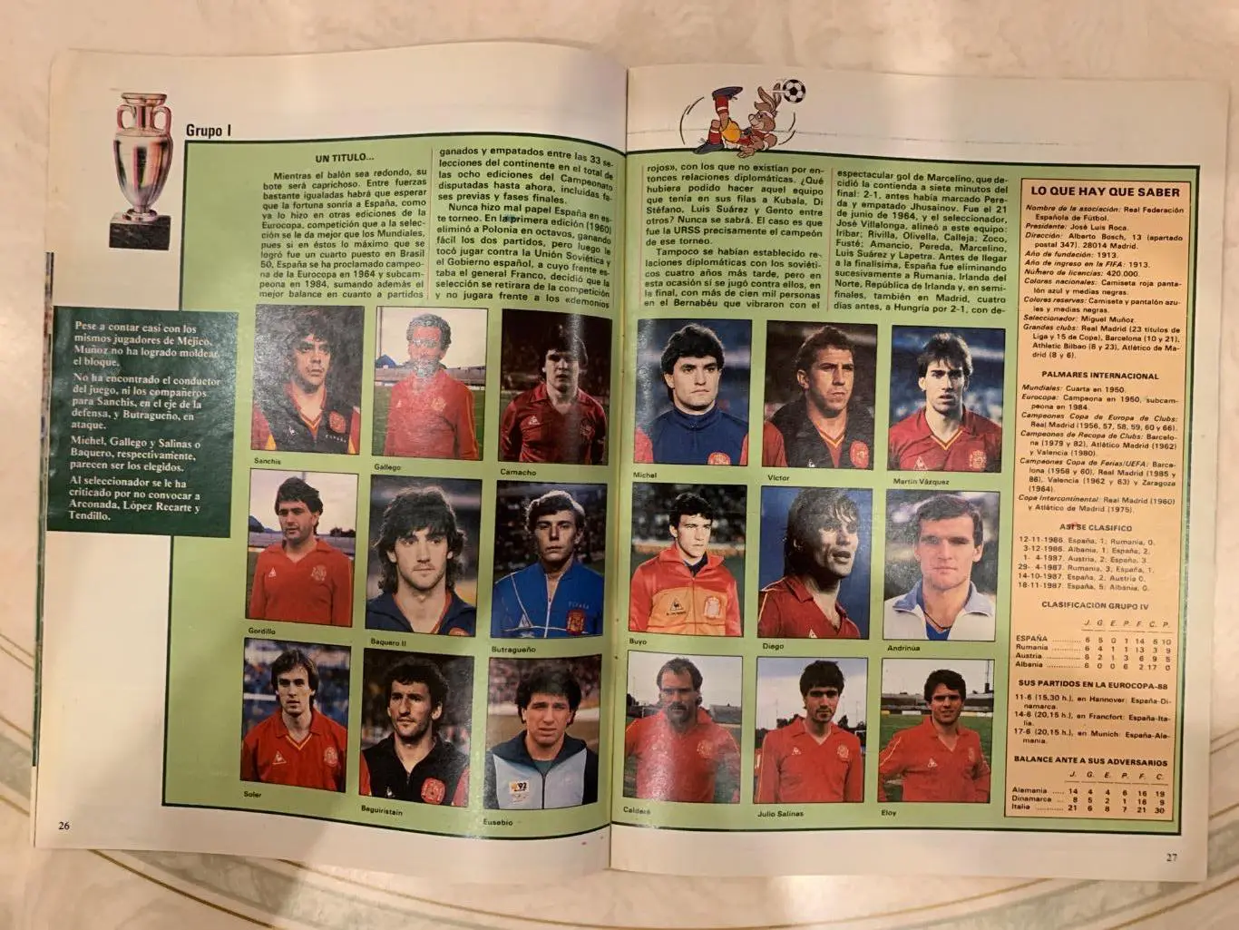 Чемпионат Европы As color 1988 представление ! 5