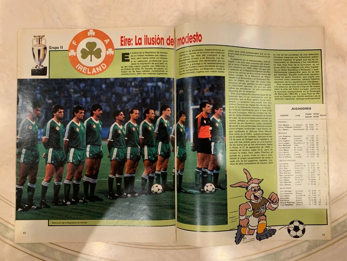 Чемпионат Европы As color 1988 представление ! 7