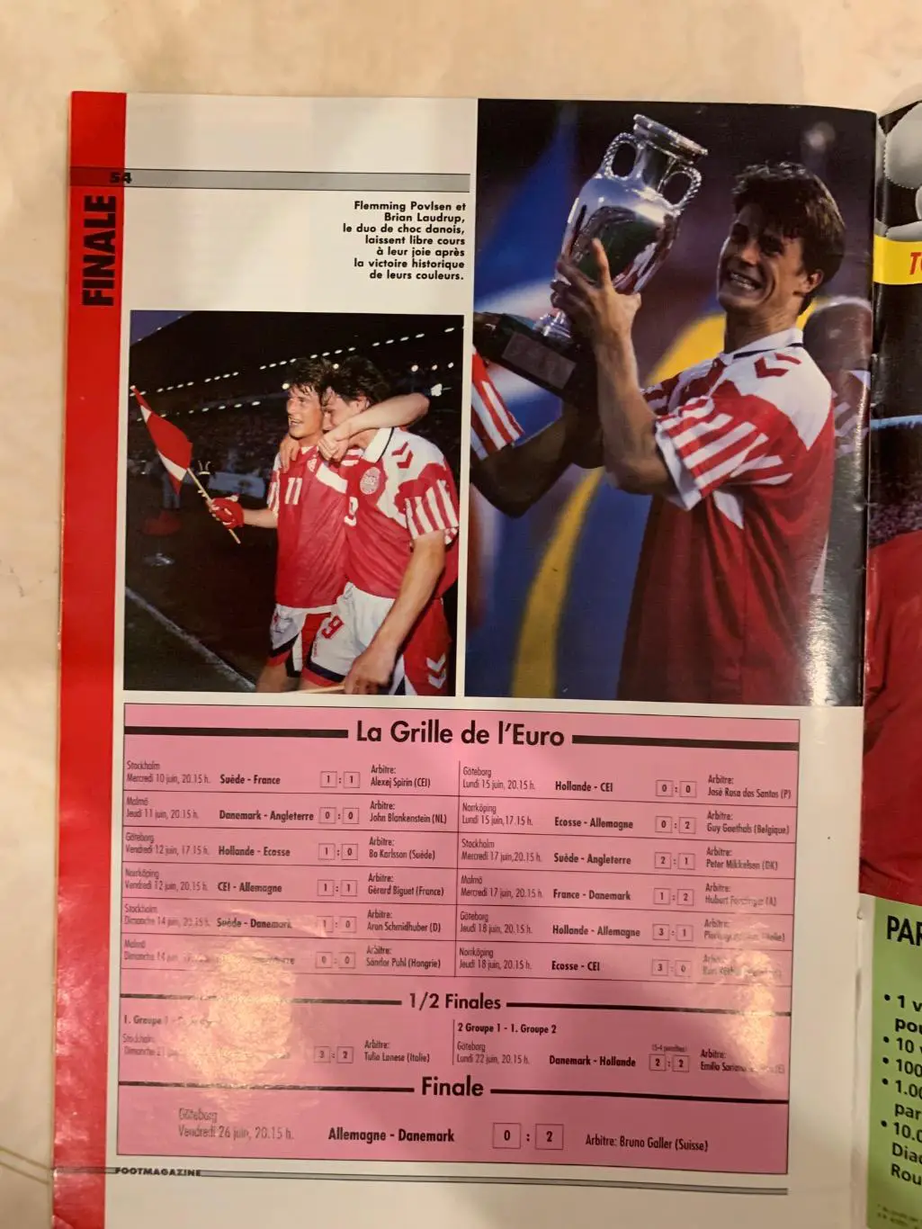 Чемпионат Европы Foot 1992 итоги! 7