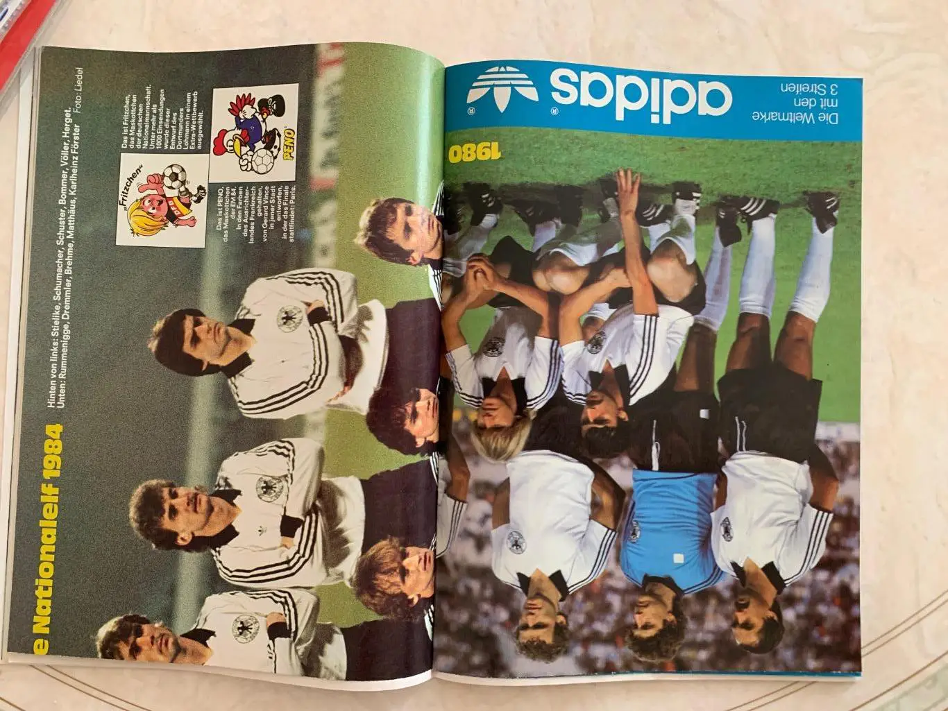 Чемпионат Европы 1984 Kicker представление участников! 6