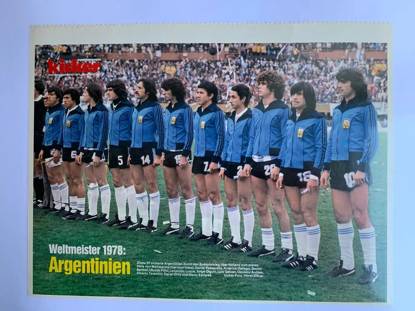 Аргентина 78-3-фузбаль вохэ, редкость