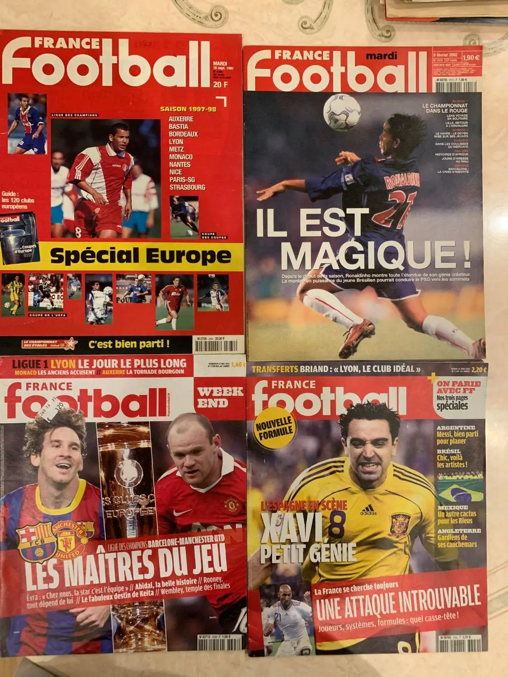 France football 10 номеров лотом