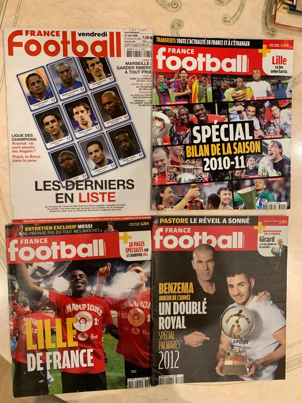 France football 10 номеров лотом 1