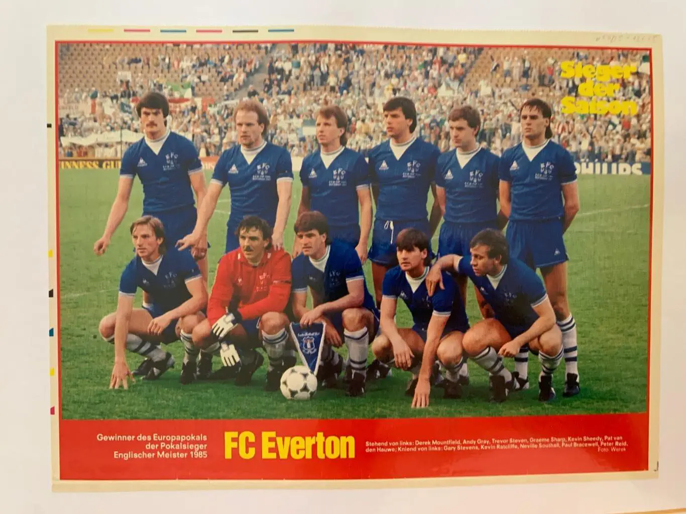 Обладатели еврокубков 8 команд Kicker редкость !