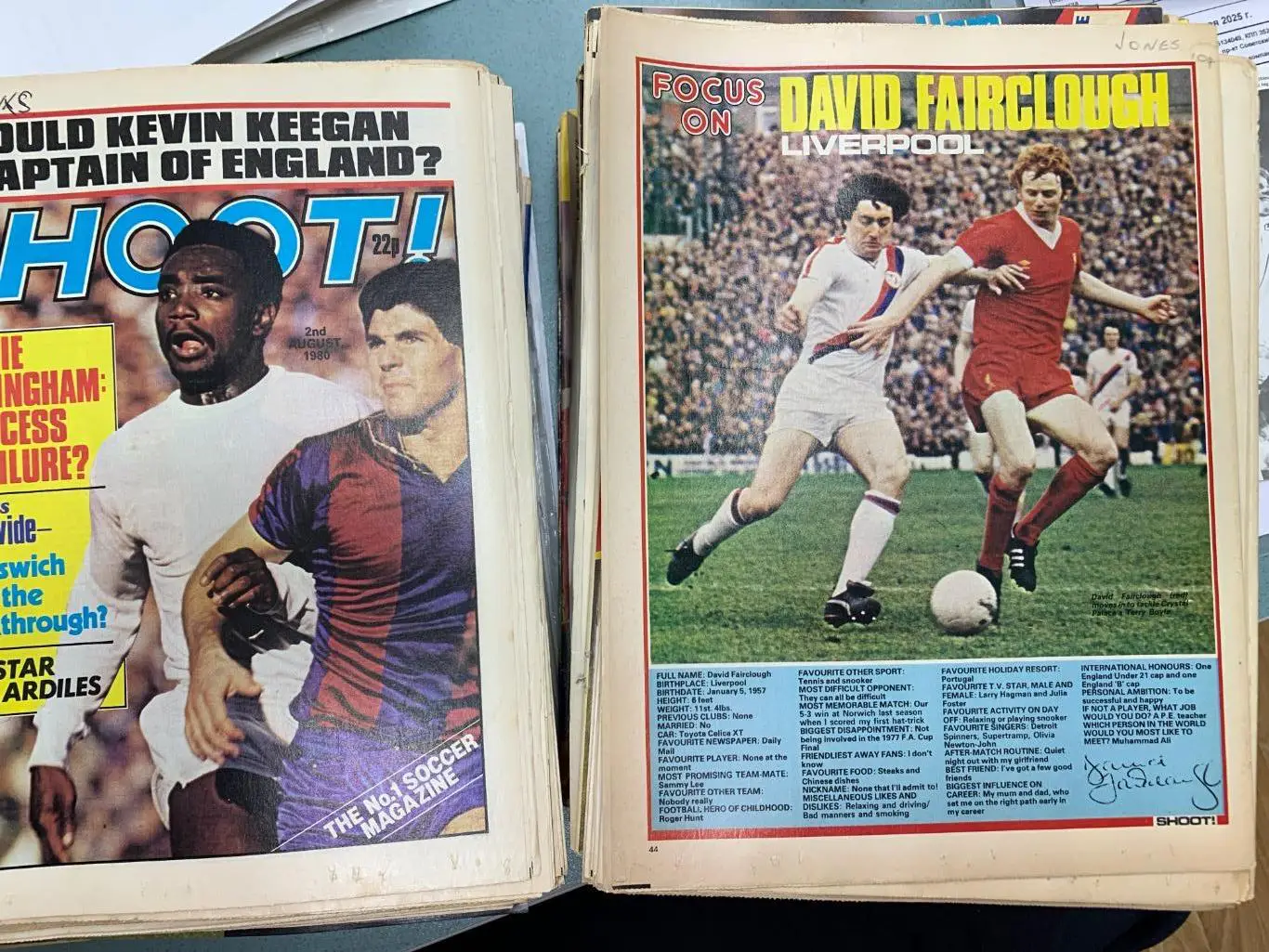 Коллекция Shoot звезды мирового и Английского футбола 500