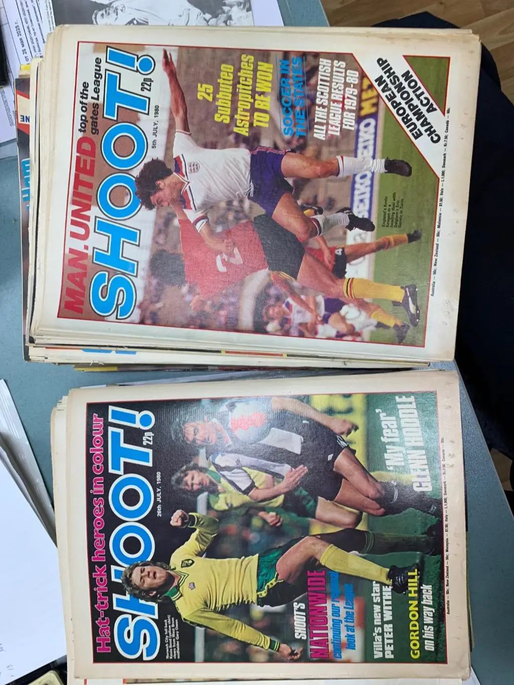 Коллекция Shoot звезды мирового и Английского футбола 500 1