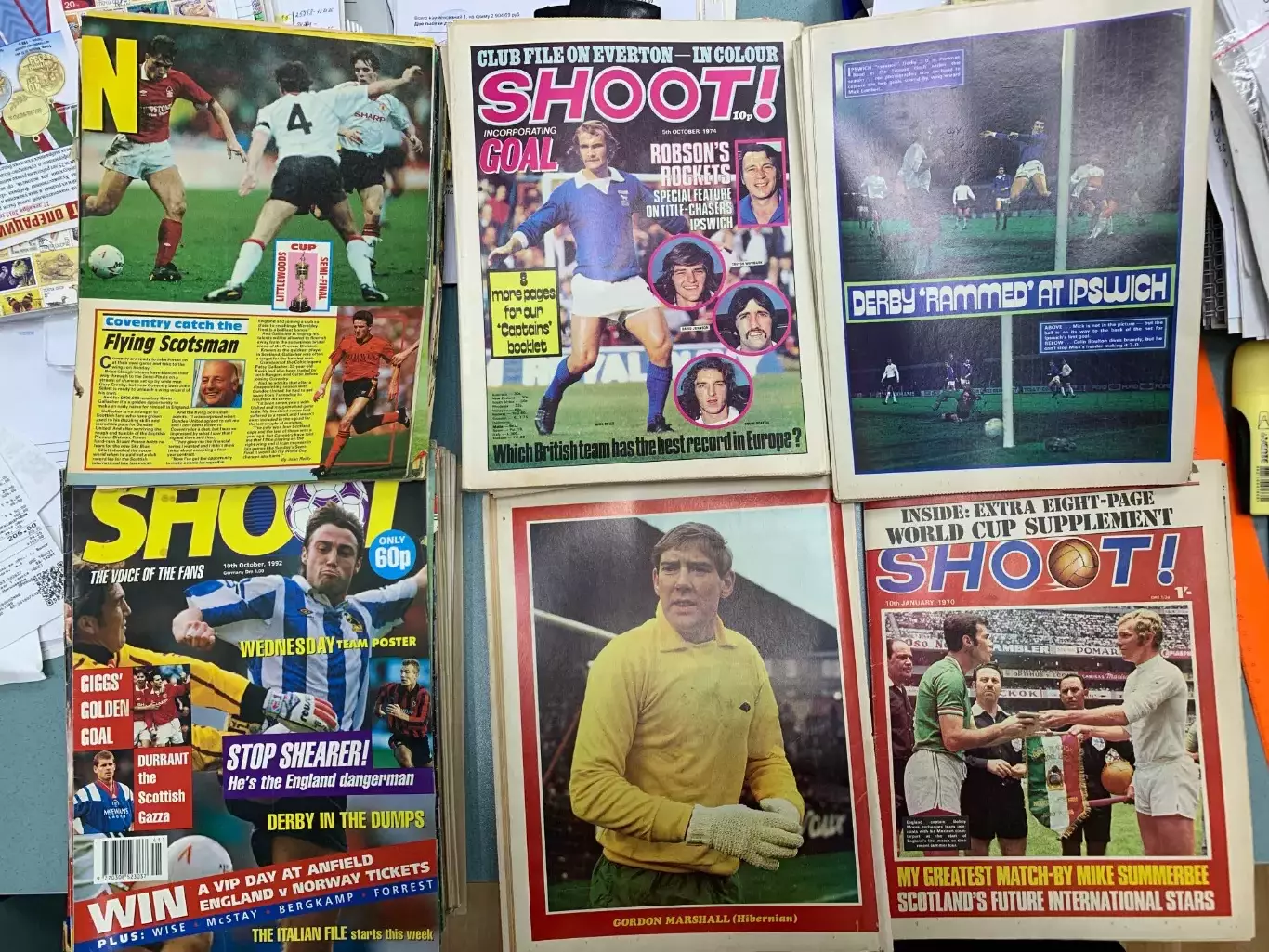 1000 снимков из журналов Match/ Shoot/Monthly/Soccer 4