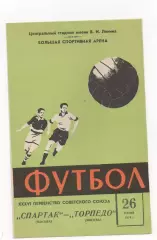 Спартак (Москва) - Торпедо (Москва) - 1974.