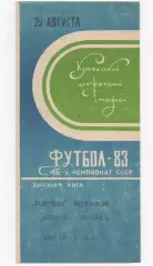 Торпедо (Кутаиси) - Спартак (Москва) - 1983.