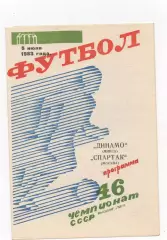 Динамо (Минск) - Спартак (Москва) - 1983.