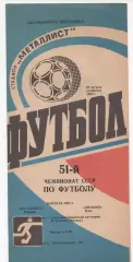 Металлист (Харьков) - Динамо (Киев) - 1988.