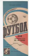 Металлист (Харьков) - Жальгирис (Вильнюс) - 1988.
