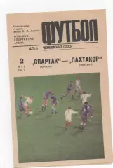 Спартак (Москва) - Пахтакор Ташкент) - 1984.