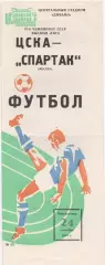 ЦСКА (Москва) - Спартак (Москва) - 1984.