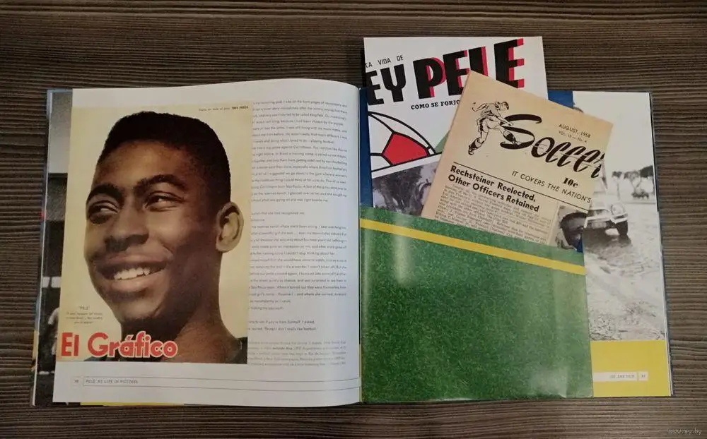 Футбол. Подарочный альбом / книга. Пеле 2