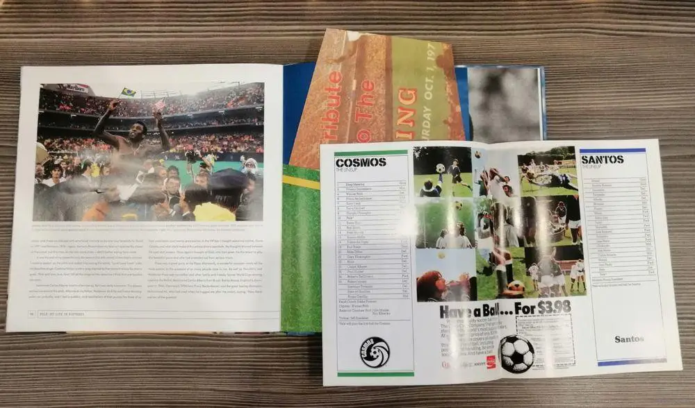 Футбол. Подарочный альбом / книга. Пеле 3