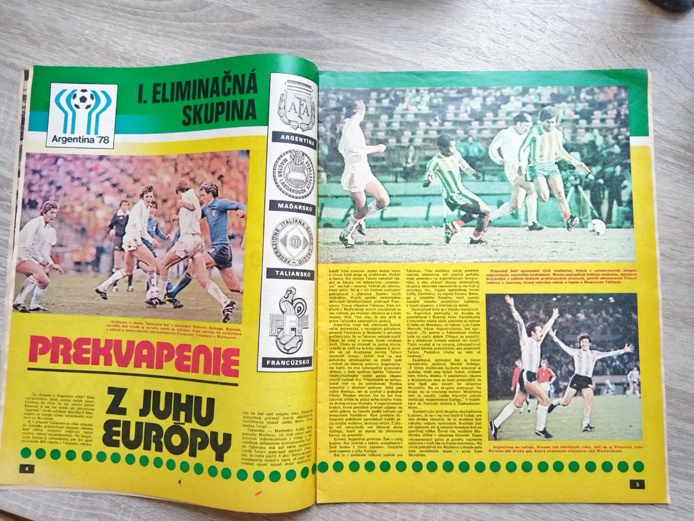 Журнал Start / Старт. Спецвыпуск чемпионат мира 1978 1