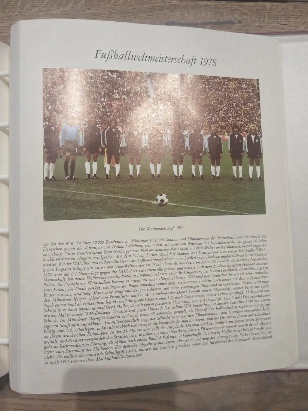 Коллекционный альбом чемпионат мира 1978 3