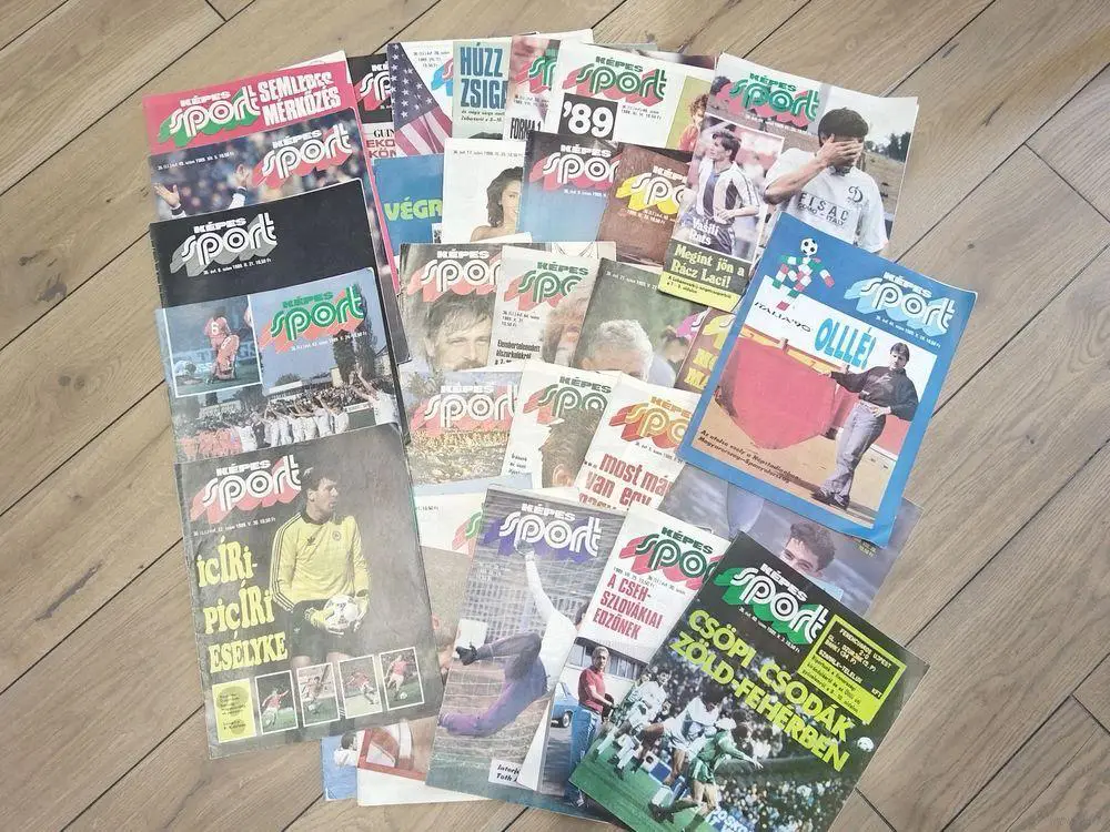 Футбол. Журналы Кепеш Спорт /Kepes Sport (35 штук)
